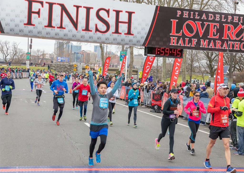 YEAR42017 Love Run Philadelphia Half Marathon